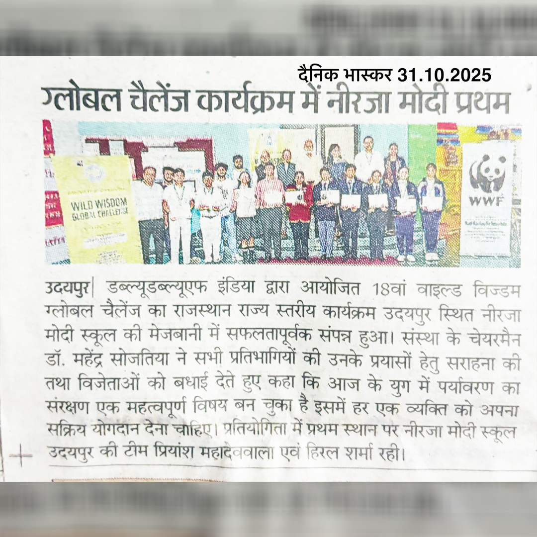 Neerja Modi first in Global Challenge Program